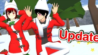 อัพเดทใหม่ทรงผมใหม่ แฟชั่นหน้าหนาว Sakura School Simulator