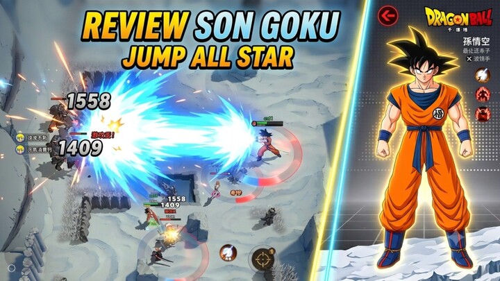 Review Son Goku dari Anime Dragon Ball • JUMP All Star