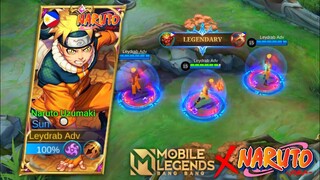 Sun New Upcoming Skin Naruto | Naruto Uzumaki Gameplay | Mobile Legends: Bang Bang