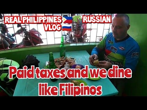 Paying taxes for the first time in the Philippines / Grilled chicken for lunch