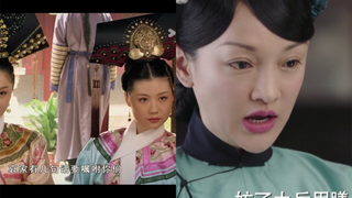 甄嬛传里的富察氏和娴妃无论头饰.都吊打大如传