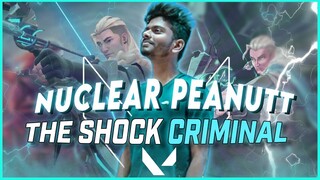 NUCLEARPEANUTT THE SHOCK CRIMINAL | VALORANT SOVA PRO GAMEPLAYS