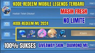 BURUAN REDEEM! 2 KODE REDEEM ML TERBARU KODE REDEEM MOBILE LEGENDS HARI INI UPDATE MARET 2024