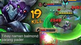 Starlight Balmond is Here!! 19 Kills Brutal Gold Laner ~ Build Top 1 Global Balmond ~ MLBB
