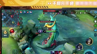 Daxian King of Glory, Liu Bei's 4-gun catching method, MVP is a matter of course