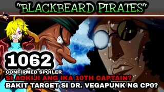 One piece 1062: Si Aokiji ang ika 10th captain ni Blackbeard? Bakit target si Dr. vegapunk ng Cp0?