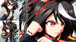Kamen Rider BLACK Kitakuro-chan [احتفال إطلاق الموسم الثالث من Uma Musume]
