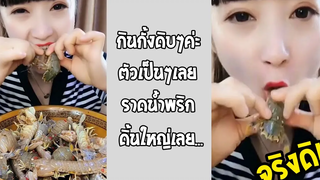 กินกั้งตัวเป็นๆ ยังดิ้นอยู่เห็นๆ จิตใจทำด้วยอะไรกัน รวมคลิปฮาพากย์ไทย