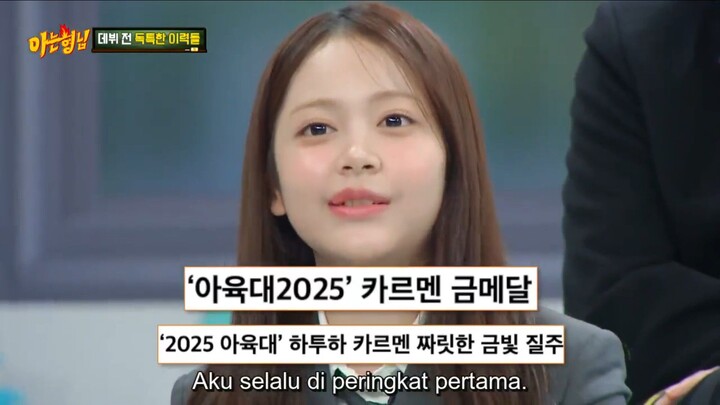 [INDOSUB] Knowing Brothers Ep 520  Hearts2Hearts & KiiiKiii