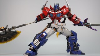 [Mở hộp chia sẻ] Thành phẩm hợp kim MC Muscle Bear Optimus Prime