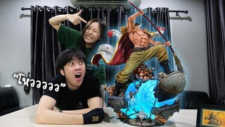 พ่อบ้านกายหงิด จัดโมเดล One Piece ตัวเท่าแฟน !!