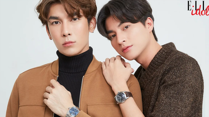 เบื้องหลังโคลสอัพของสองหนุ่ม มิว-กลัฟ ใน ELLE idol Vol4 กับแอ็กเซสเซอรี่ส์ชิ้นไฮไลต์อย่าง Longines