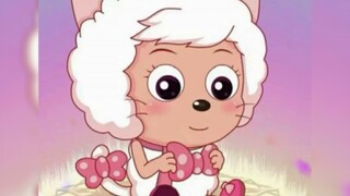 "Our beautiful sheep" was also spoiled by her friends in the sheep village.