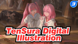 TenSura | Digital Illustration Process_3