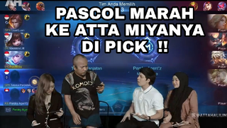 PASCOL MARAH MIYA DI PICK ATTA !!
