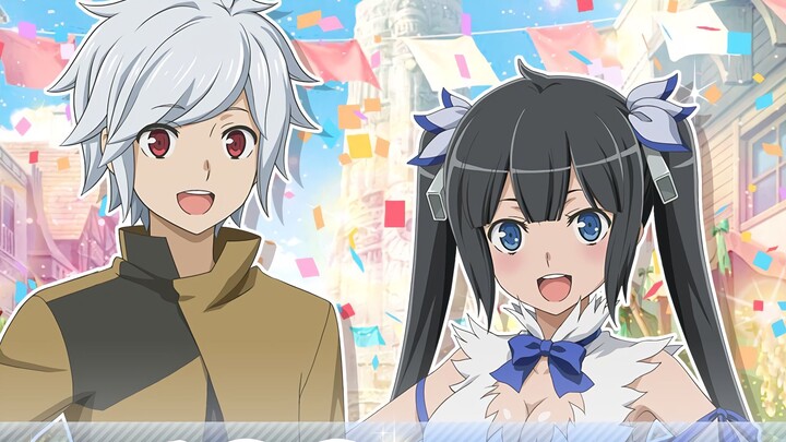 "Is It Wrong to Try to Pick Up Girls in a Dungeon? IV" Full Japanese-Chinese OP / sajou no hana "Ten