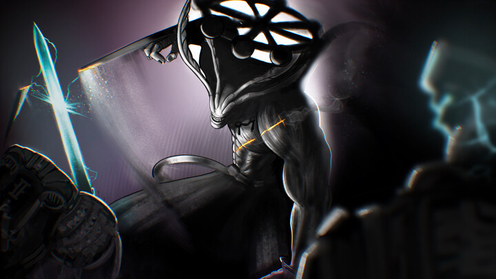 [Painting] Grey Knights vs. Malcador the Sigillite