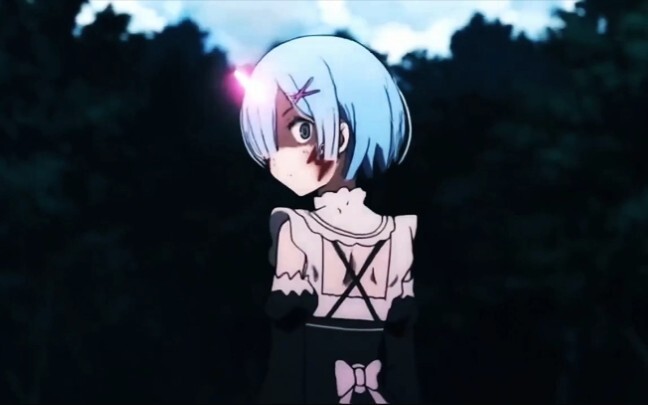 "I used to think that pink represented love, until I met Rem"