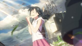 Saya menyerahkan dunia untuk saudara perempuan saya, membaca novel [Tenki no Ko] Makoto Shinkai dala