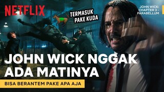 Skill-nya John Wick Emang TINGKAT DEWA! | John Wick: Chapter 3 – Parabellum | Clip