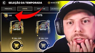 CHEGOU meu UTOTS 98-99 fc mobile 24!! PACK OPEN E TROCAS