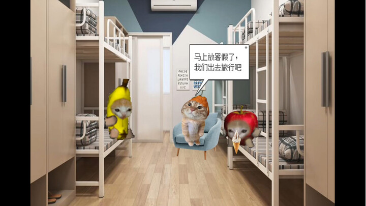 Banana Cat’s Summer Trip