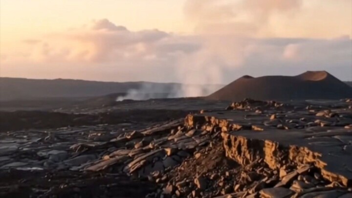 Hawaii Volcanoes National Park 🌋🌺 | Where Fire Meets the Ocean 🌊✨ #Shorts