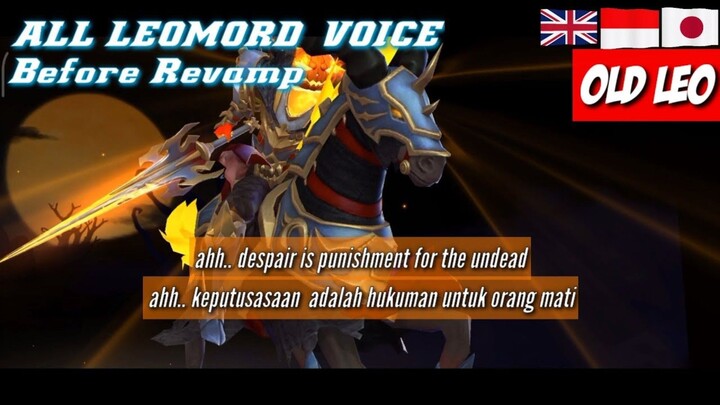 Voice Leomord Sebelum Revamp