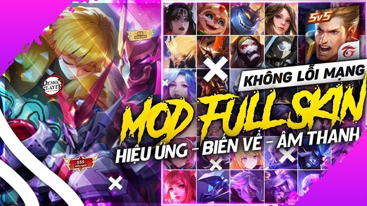 Hướng Dẫn Mod Full Skin Liên Quân Ver9 Mùa 24 Mới Nhất | Android+iOS | NT MOBA