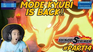 NARUTO MODE KYUBI IS BACK GAESSS!!! #14 - Naruto to Boruto : Shinobi Striker IKRAM AFRO