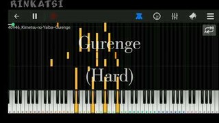 kimetsu No Yaiba/Demon Slayer Gurenge (Hard) | piano Tutorial