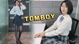[360°VR Panorama] Sexy Royal Sister and JK Junior Sister, Contrast Linked Jumping TOMBOY