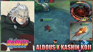 SCRIPT SKIN ALDOUS AS KASHIN KOJI FULL EFFECTS NO PASSWORD - MOBILE LEGENDS