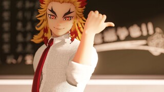 [MMD]When Kyojuro dances to <Classic> after class|<Demon Slayer>