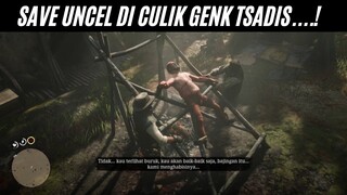 UNCEL di panggang hidup hidup WTH.....SAVE UNCEL red dead redemption  2 sub indonesia