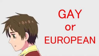 [Anime] [Hetalia/APH] Is Antonio European or… ?