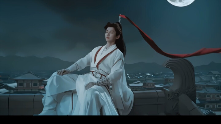 Li Bai Game CG Collab with Cheng Yi: Lotus Pavilion Red Silk Sword Dance