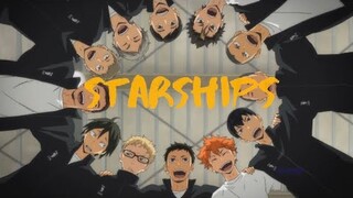 Haikyuu ||AMV|| ||Starships||