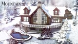 Mountain Lodge ☃️❄️ | The Sims 4 Speed Build | No CC + Download Links