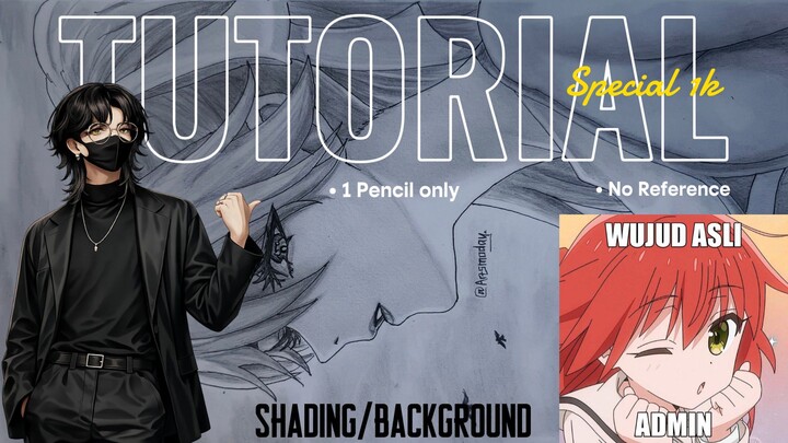 🟡Tutor Shading Background dari Admin‼️Special 1K Folls😝100% Works (mungkin) 🗿
