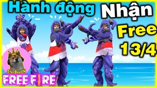 [Free Fire] Hướng dẫn nạp 1💎 nhận hành động Baby Shark miễn phí | StarBoyVN