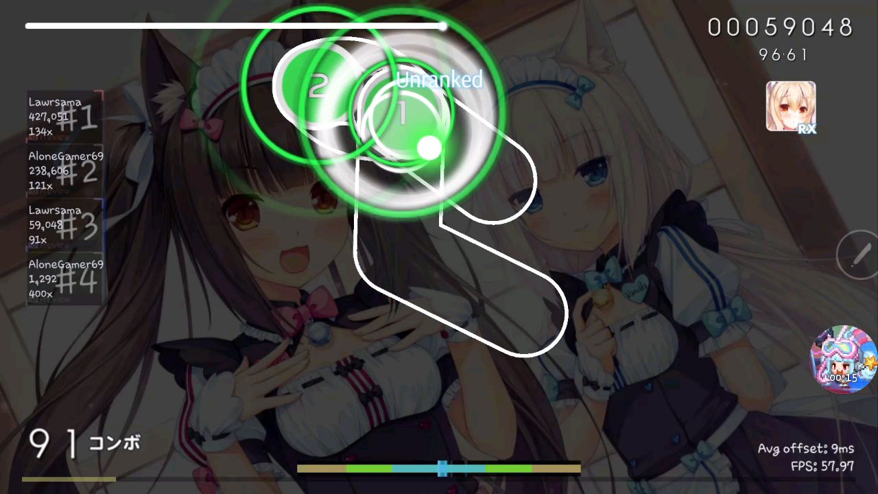 osu! | This is the highest combo you can get even auto mod cant fc it. 2B  Map made by me! - Bilibili