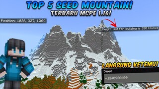 5 SEED BIOMES MOUNTAIN MCPE 1.16! - [ EXP ] CAVES & CLIFFS CUSTOM BIOMES!