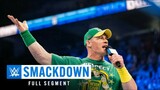 WWE SmackDown Full Segment - John Cena signs a contract to face Roman Reigns at SummerSlam