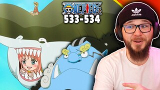 I FEEL SO BAD FOR MEGALO | One Piece Ep 533-534 REACTION