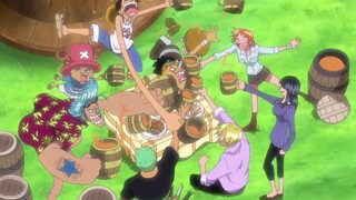 "Memories" terdengar 7 kali di One Piece!