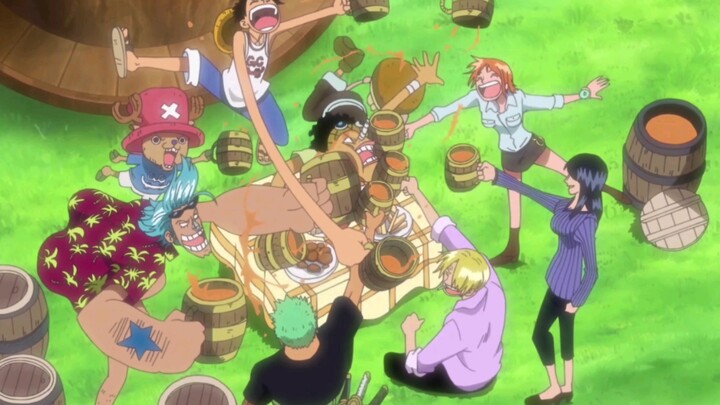 "Memories" terdengar 7 kali di One Piece!