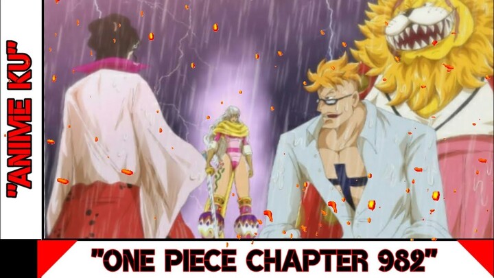 Spoiler One Piece Chapter 982~ Bajak Laut Shirohige Vs Bajak Laut Big Mom