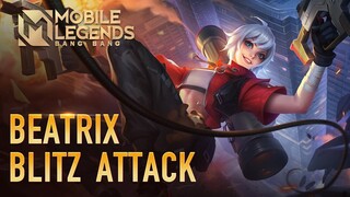 Beatrix New Skin | Blitz Attack | Mobile Legends:BangBang