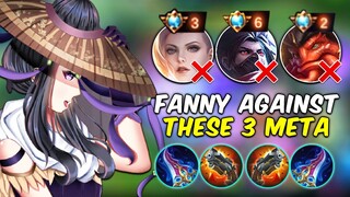 TOP GLOBAL HAYABUSA MEETS TOP GLOBAL FANNY IN RANK GAME | AUTO GG ENEMIES MLBB